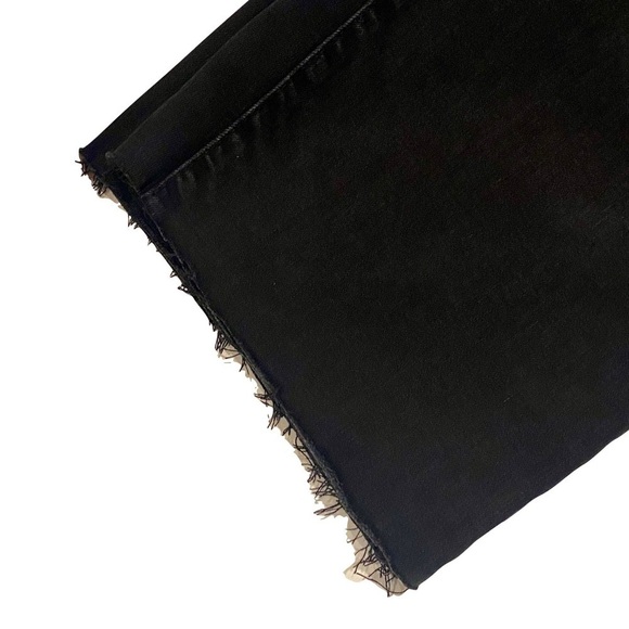 INC Vintage Wash Faded Black High Rise Exposed Button-Fly Jeans Size 16 - Picture 6 of 11